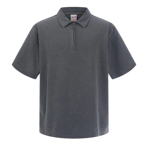 RETRO ZIPPER SHORT SLEEVE