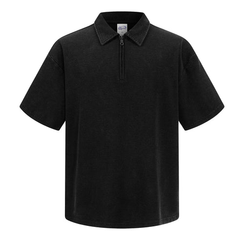 RETRO ZIPPER SHORT SLEEVE